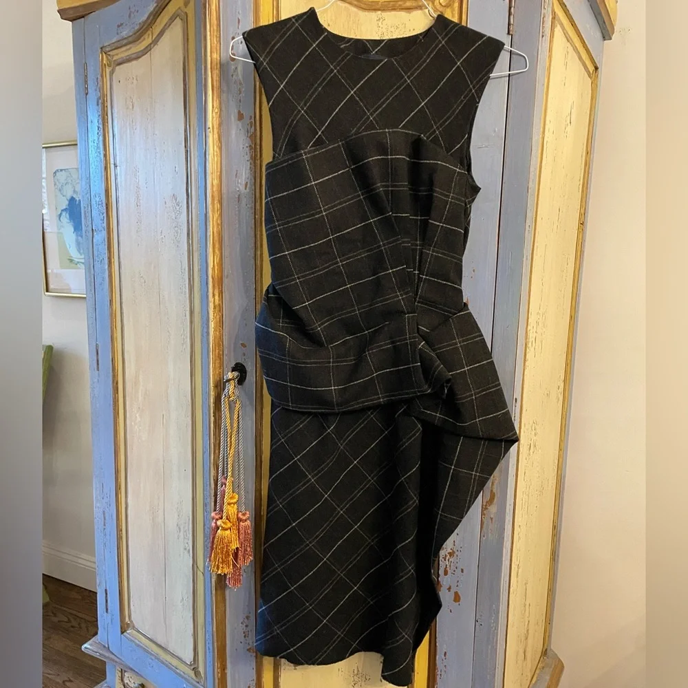 LANVIN RIVER 2013 wool dress - as seen on the runway - Picture 2 of 5